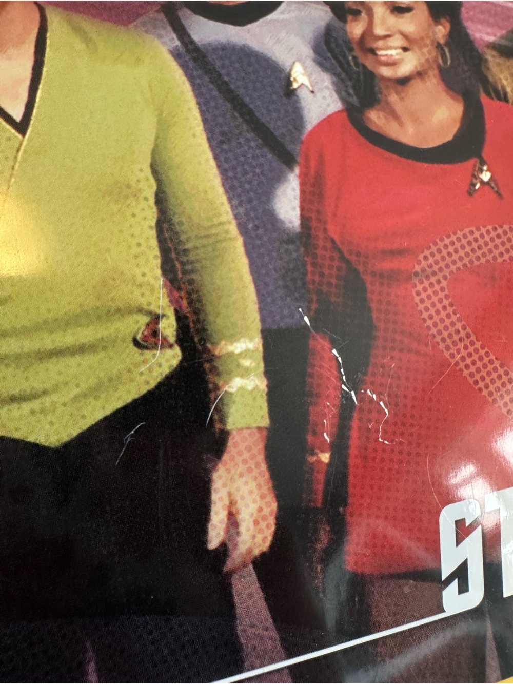 2009 Star Trek Metal Lunch Box Large Tin Tote Original Series Capt Kirk Spock - Picture 8 of 12